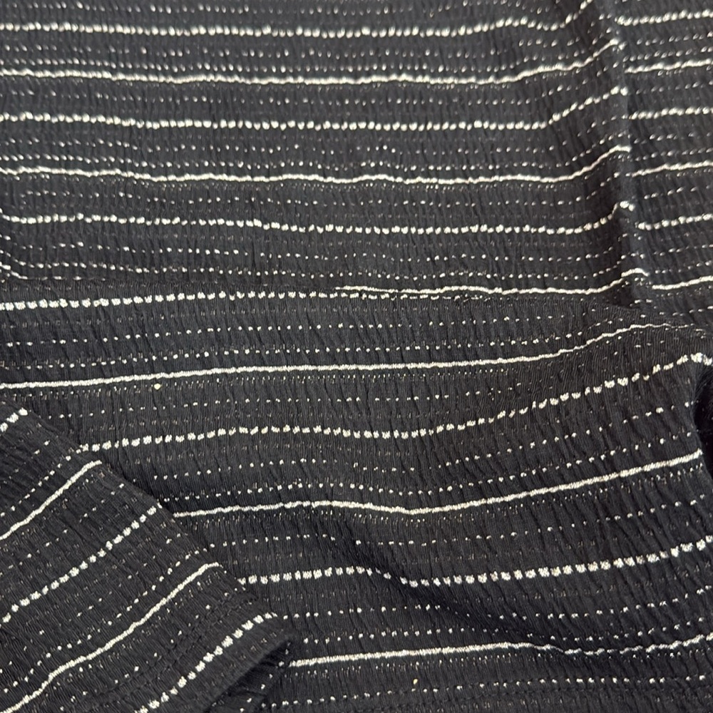 Loft Sparkle Puff Sleeve Square Neck Top - Picture 10 of 10